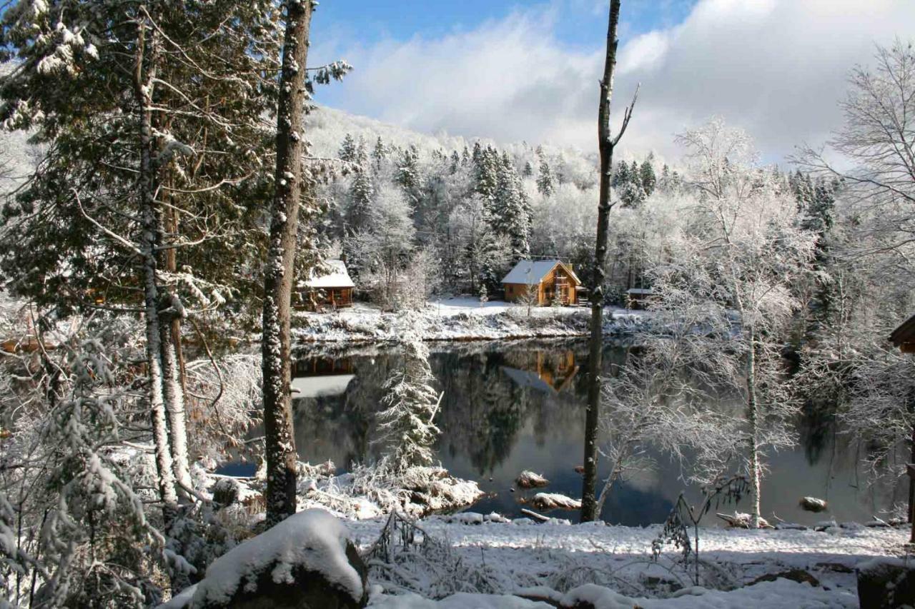 Les Cabanes Du Trappeur Wentworth-Nord Eksteriør billede